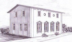 Haus aktueller Entwurf f�r Planhaus Berlin